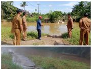 Terbawa Arus Jembatan Swadaya Rusak, Camat Rantau Rasau Harapkan Bantuan Tanggap Darurat