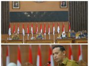 Paripurna DPRD Tentang Jawaban Eksekutif Terhadap Pandangan Fraksi Fraksi DPRD Atas LKPJ Bupati TA. 2024