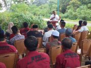 PEMERINTAH DESA BUKIT TEMPURUNG BENTUK PENGURUS BUMDES SEKALIGUS RESMIKAN KIOS DESA YANG DI KELOLA OLEH BUMDES