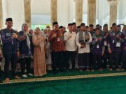 Wakil Bupati Tanjabtim Lepas 125 Jamaah Calon Haji, Imbau Jaga Kesehatan