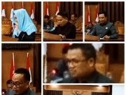 Rapat Paripurna DPRD Tanjabtimur Penyampaian Pandangan Akhir Lima Fraksi terhadap LKPJ Bupati Tahun 2024