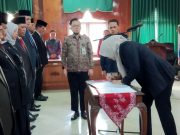 Perdana Lantik 19 Pejabat Eselon II, Bupati Dillah Hich: Ada Beberapa Posisi Kepala OPD Masih Kosong