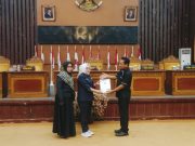 Paripurna DPRD Eksekutif Sampaikan Nota Pengantar Ranperda Pertanggungjawaban Pelaksanaan APBD Tanjabtim TA 2024