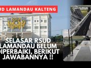 Selasar RSUD Lamandau Ambruk Dari Februari, Hingga September Belum Diperbaiki, Ini Jawabannya !!