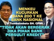 200 T Dari Menkeu Untuk Bank Nasional, Vico : Semoga Bank Permudah Kredit Masyarakat