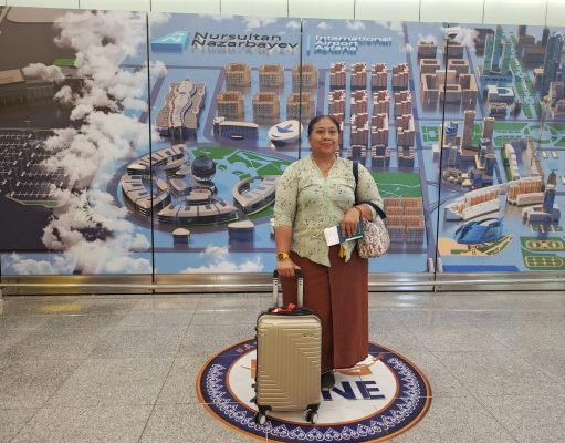 Wakili Indonesia Sekjen IWO Tiba di Kazakhstan, Hadiri Astana Think Thank Forum 2025