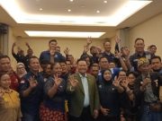 Hadiri Rakernas IWO Wamenko Kumham Tegaskan Pers Dijamin UU, Pemerintah dan Pers Harus Berdampingan