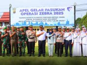 Polres Tanjab Timur Gelar Apel Pasukan Operasi Zebra Siginjai 2025 “Siap Wujudkan Kamseltibcarlantas Aman, Nyaman Dan Selamat