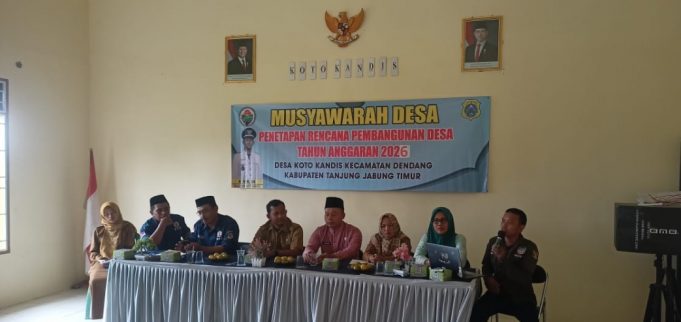 Pemdes Koto Kandis Gelar Musdes Penetapan RKPDesa Tahun 2026