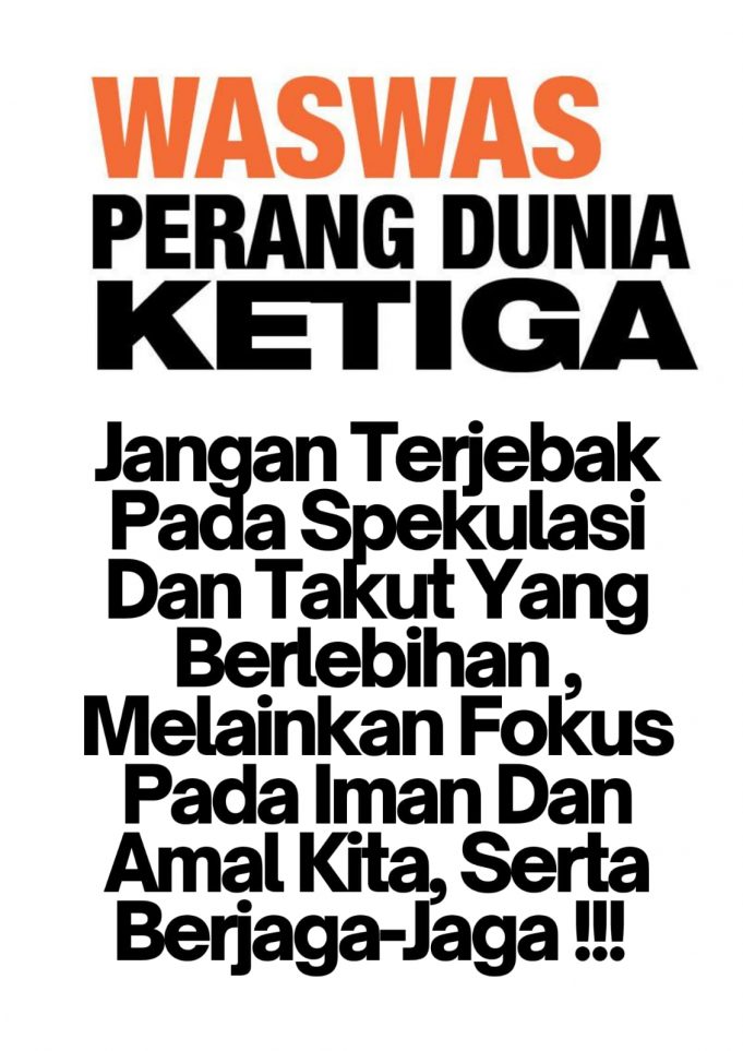 Faktor Inilah Yang Bakal Meningkatkan Resiko Perang Dunia III