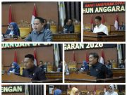 Rapat Paripurna, Seluruh Fraksi Fraksi DPRD Tanjabtimur Setujui Ranperda APBD 2026