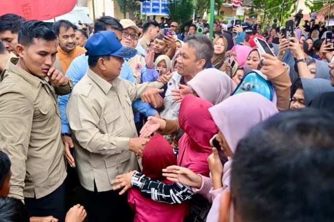 Presiden Prabowo Tinjau Wilayah Bencana