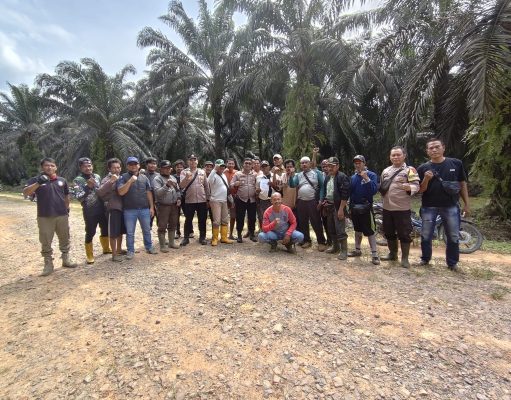 Kapolsek Mendahara Ulu IPTU Fikrur Riza SH,MH. Patroli Ke Lokasi Konflik Lahan PT. MPG dengan Japak CS