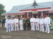 Ediyanto., SPd., Camat Mendahara Ulu Pimpin Upacara HUT RI KE-81
